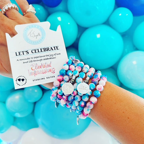T. Jazelle Sterling Silver Limited Edition Celebration Bracelet