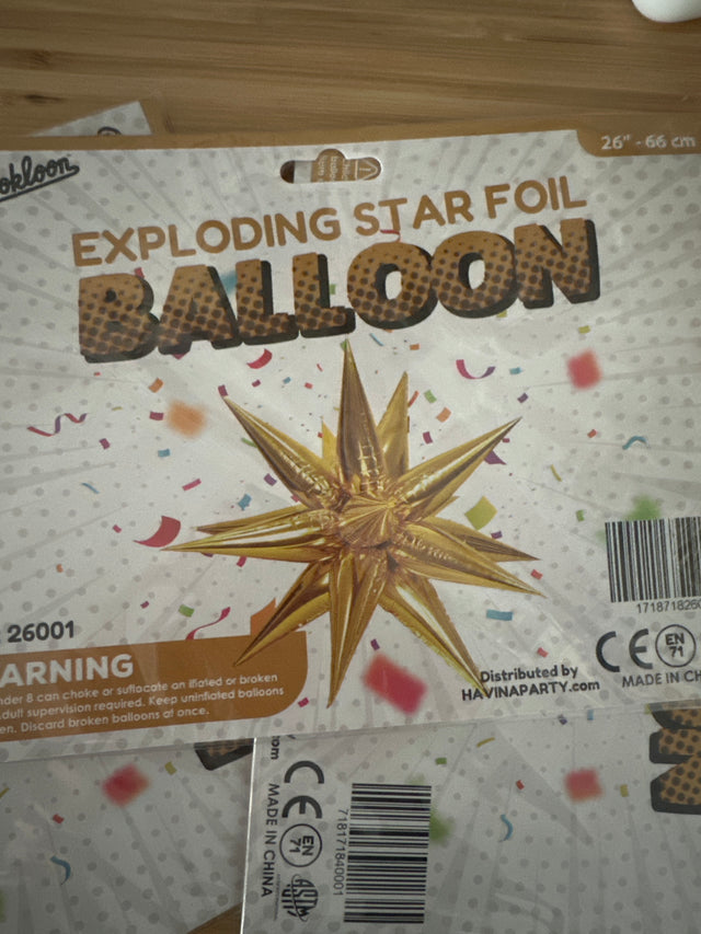 26” Brookloon Starburst GOLD