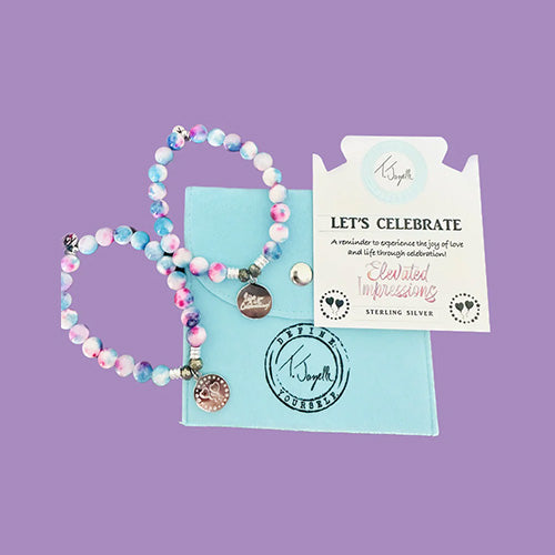 T. Jazelle Sterling Silver Limited Edition Celebration Bracelet