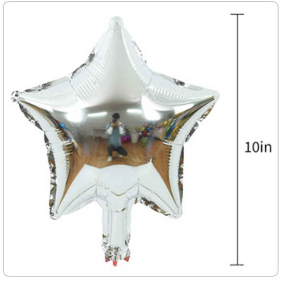 10" Amazon Silver Star